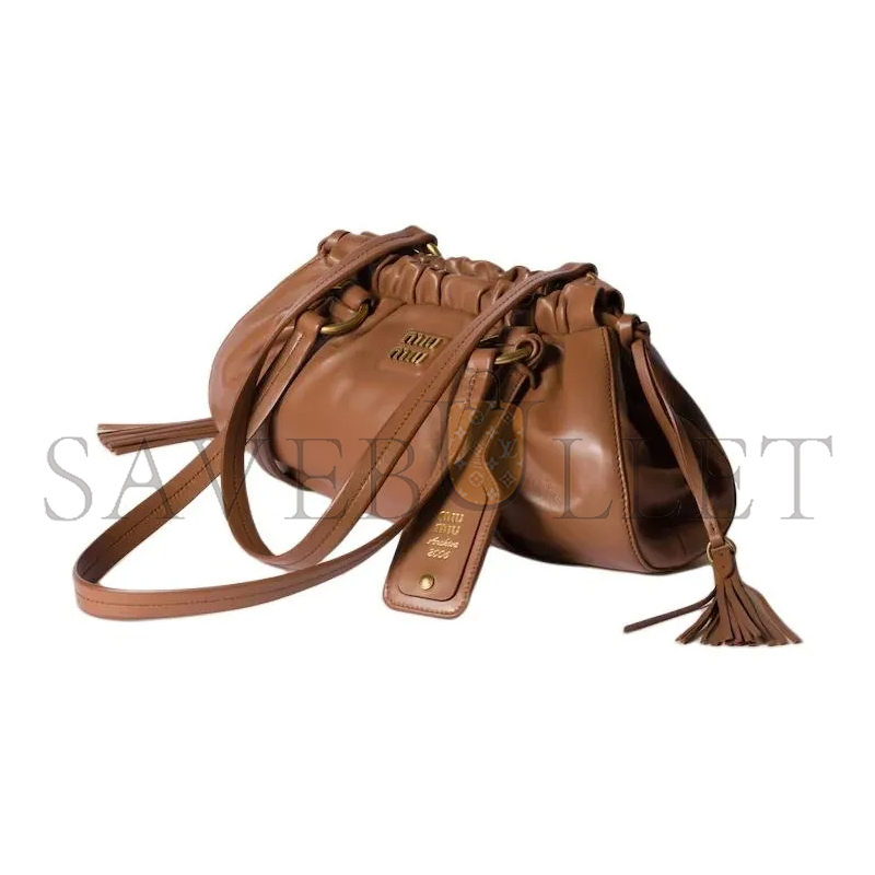 M1v M1v joie nappa leather bag 5bg306 (32*16*10.5cm)
